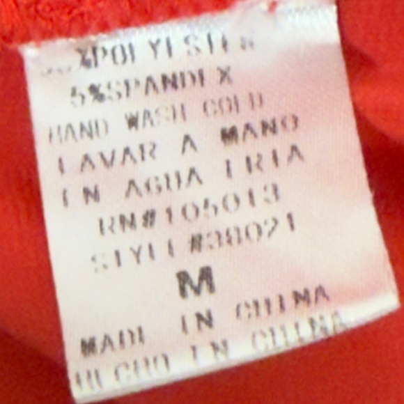 Andree Vibrant Red Tank Top - Picture 3 of 5